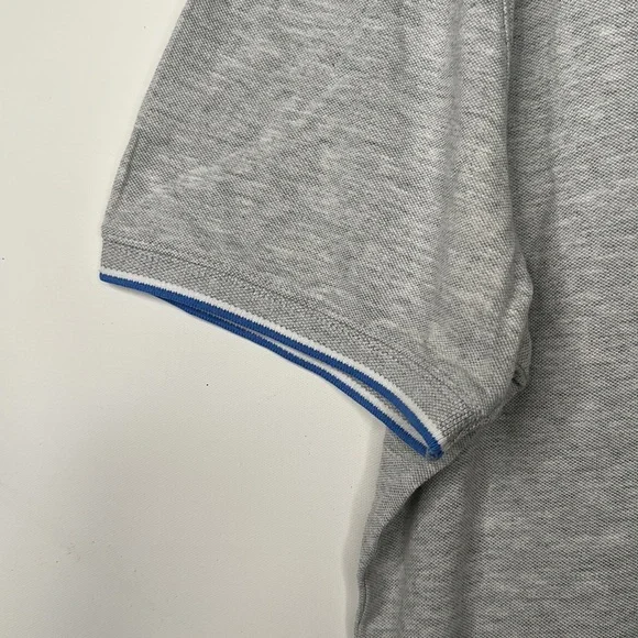 Rodd & Gunn Sports Fit Polo Shortsleeved Shirt Mens Size XL Gray and Light Blue - Picture 7 of 7